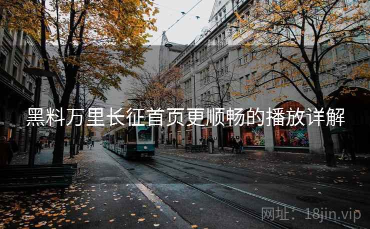 黑料万里长征首页更顺畅的播放详解
