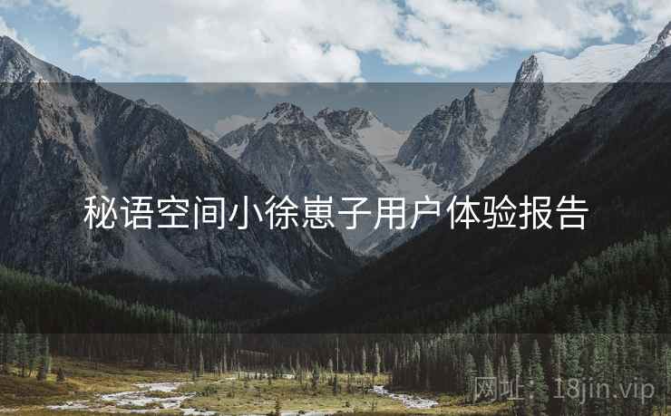 秘语空间小徐崽子用户体验报告