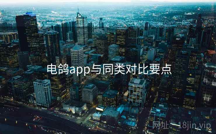 电鸽app与同类对比要点