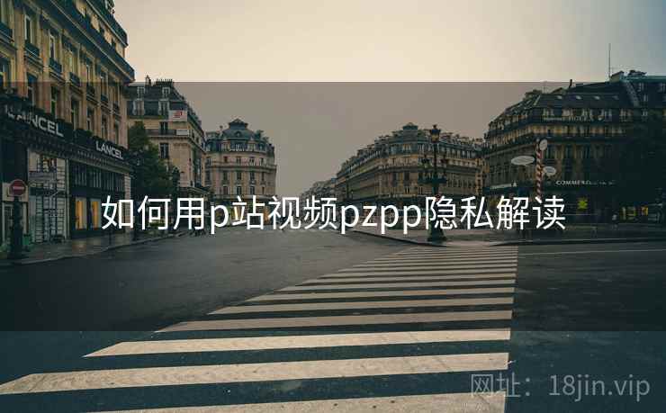 如何用p站视频pzpp隐私解读